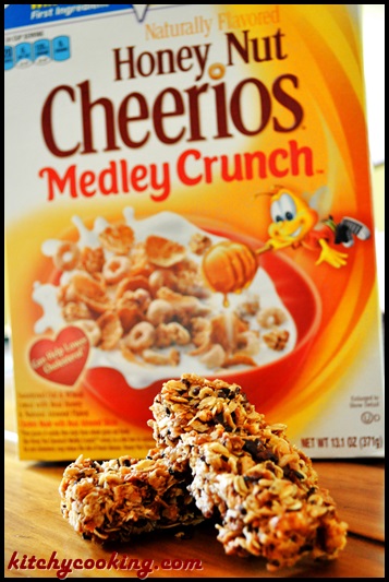 Honey Nut Cheerios Medley Crunch Granola Bars Kitchy Cooking