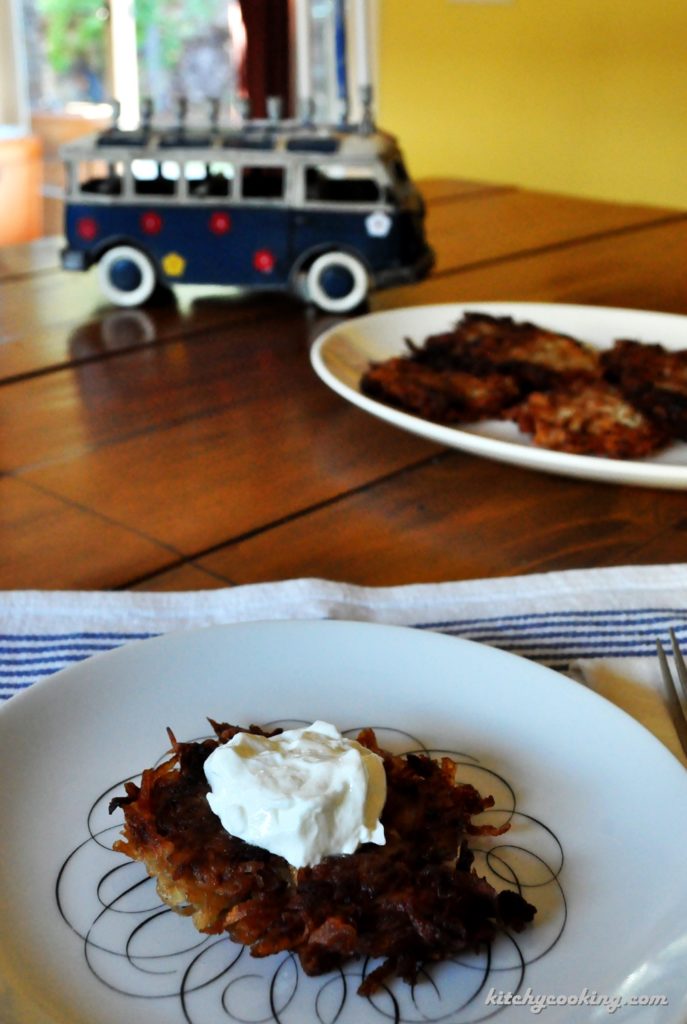 potatoes, potato pancakes, latke, Hanukkah