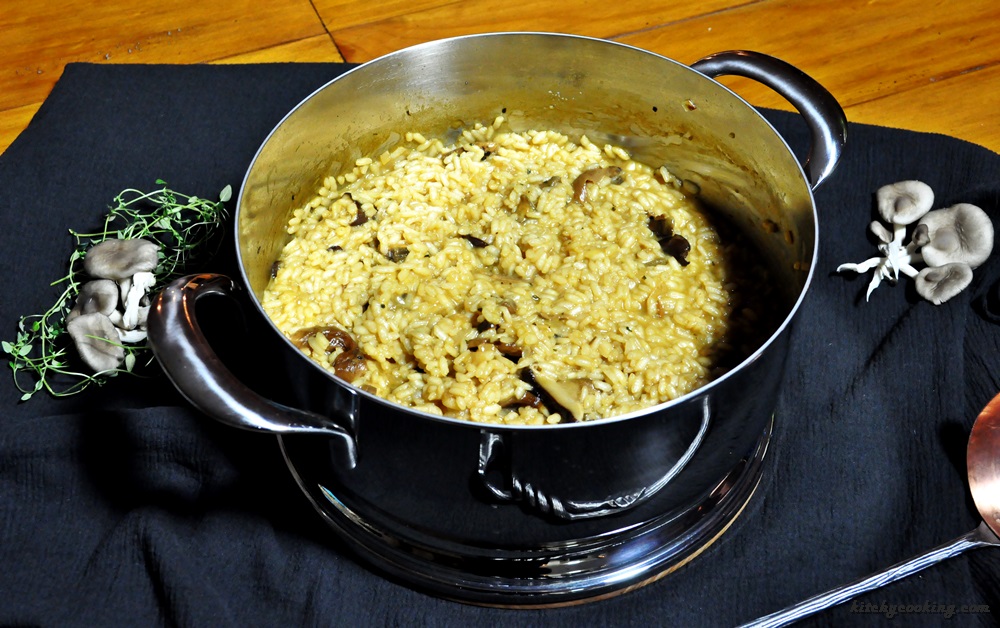 Roasted Mushroom Risotto