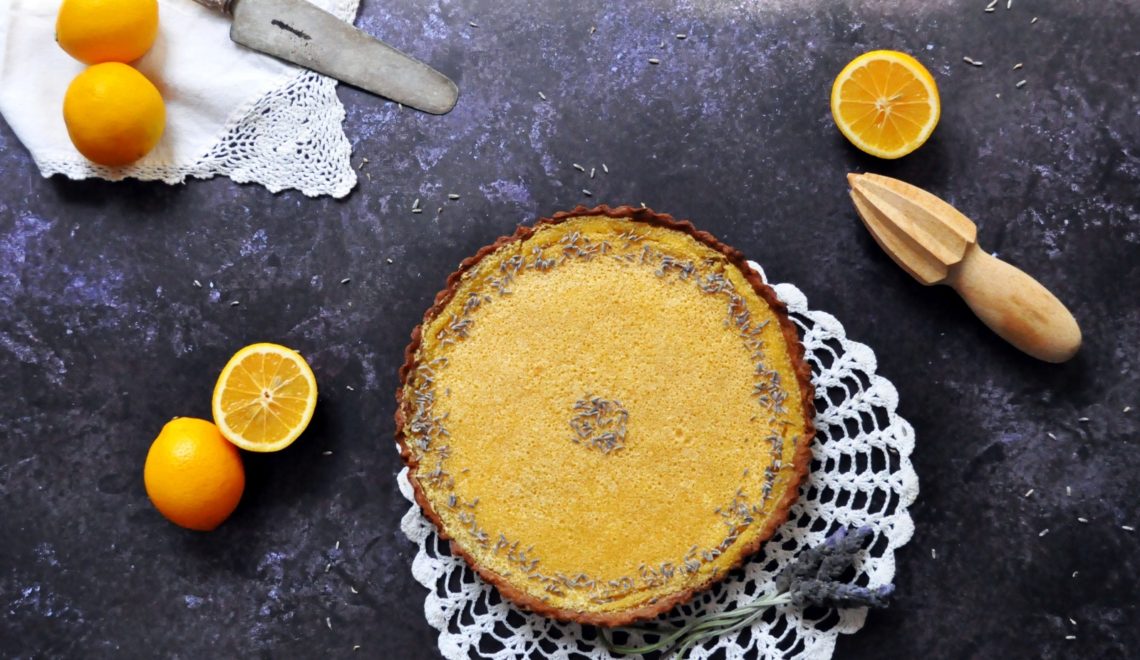 Lemon Lavender Tart