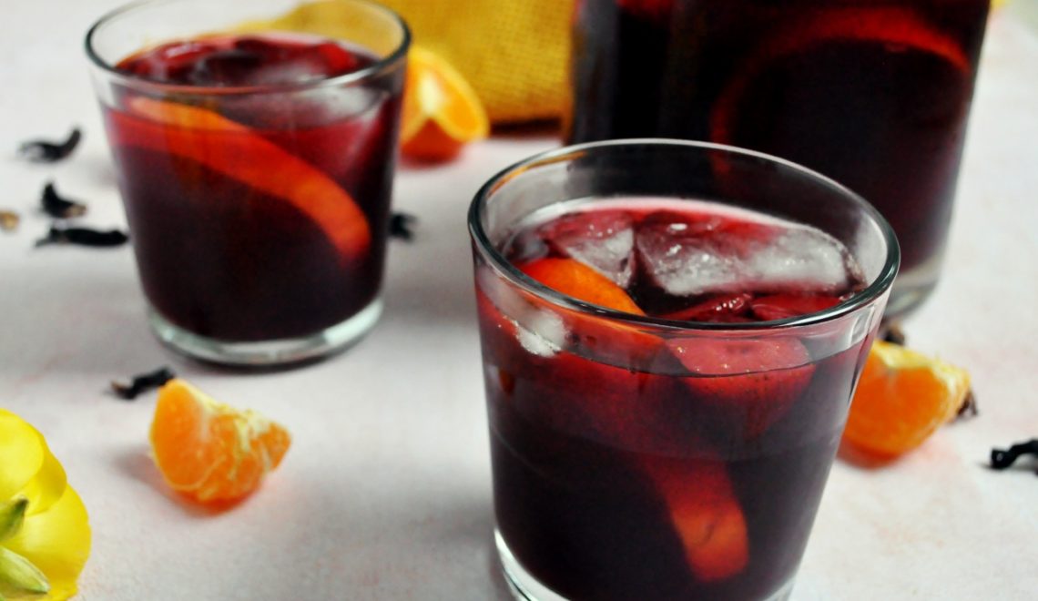 Hibiscus Sangria