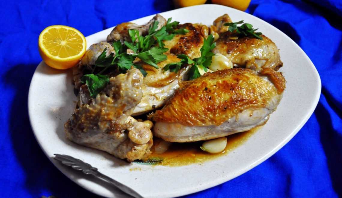 Chicken with Garlic and Lemon