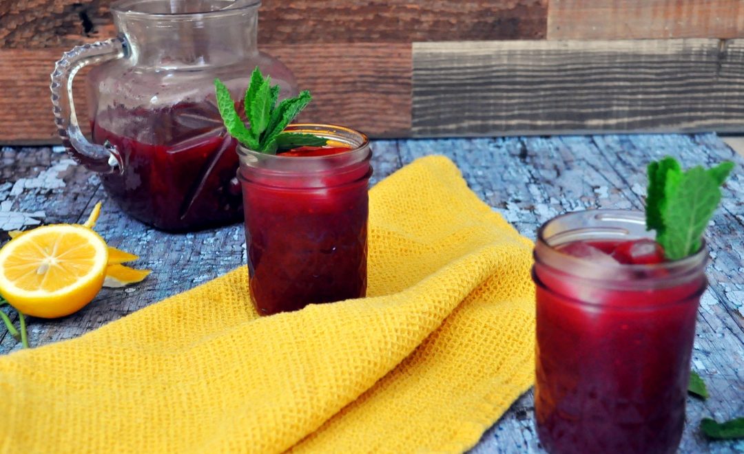 Mint Blackberry Lemonade