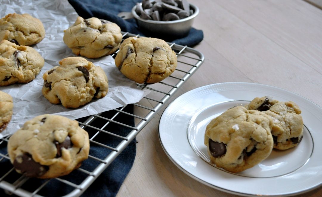 Tahini Chocolate Chip Cookies